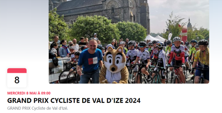 GP de Val d'Ize le 08 Mai